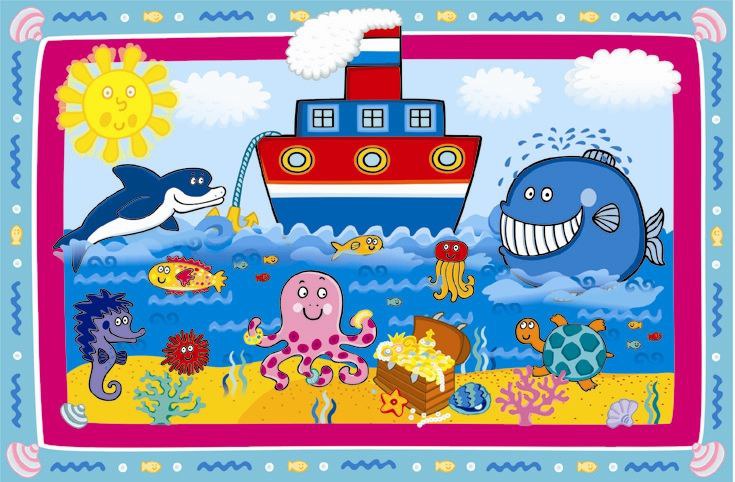 Prostírání Parník | Baby Program - Dětské prostírání plastové Prostírání Parník | Baby Program - Dětské prostírání plastové