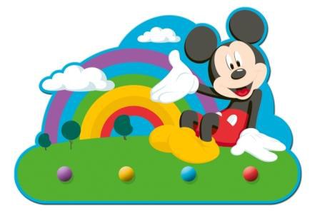 Věšáček Mickey Mouse B | Dětské dekorace - Dekorace Mickey Mouse Věšáček Mickey Mouse B | Dětské dekorace - Dekorace Mickey Mouse