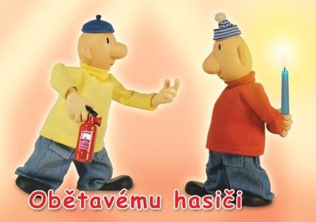 Blahopřání Pat a Mat Hasič | DÁRKOVÉ PŘEDMĚTY - BLAHOPŘÁNÍ PAT a MAT