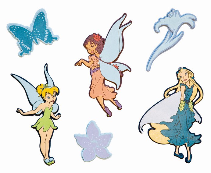 Mini pěnové figurky Fairies | Dětské dekorace - Dekorace Fairies Víly Mini pěnové figurky Fairies | Dětské dekorace - Dekorace Fairies Víly