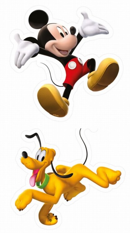2 pěnové figurky Mickey | DĚTSKÉ DEKORACE - DEKORACE MICKEY MOUSE 2 pěnové figurky Mickey | DĚTSKÉ DEKORACE - DEKORACE MICKEY MOUSE