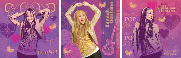 3 SAMOLEPÍCÍ OBRÁZKY HANNAH MONTANA | DĚTSKÉ DEKORACE - DEKORACE HANNAH MONTANA 3 SAMOLEPÍCÍ OBRÁZKY HANNAH MONTANA | DĚTSKÉ DEKORACE - DEKORACE HANNAH MONTANA