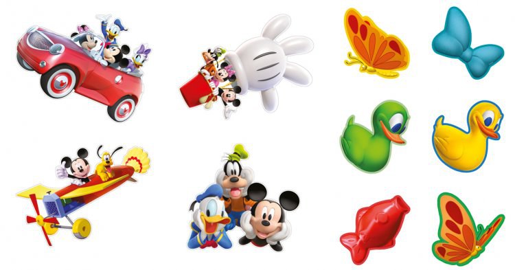 Mini pěnové figurky Mickey | DĚTSKÉ DEKORACE - DEKORACE MICKEY MOUSE Mini pěnové figurky Mickey | DĚTSKÉ DEKORACE - DEKORACE MICKEY MOUSE