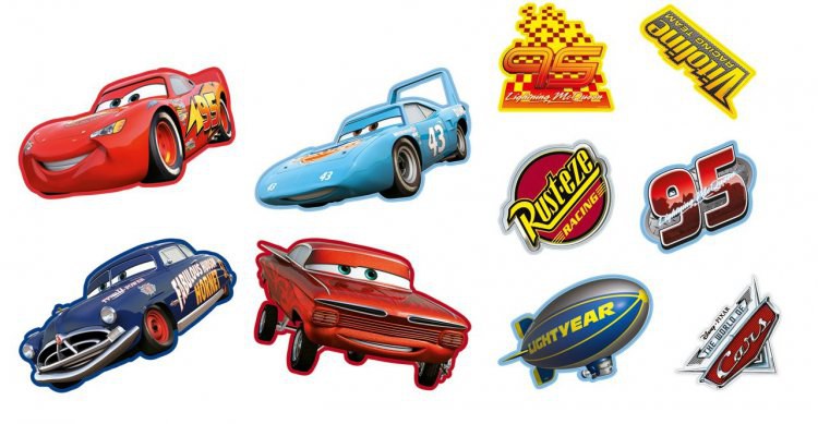 Mini pěnové figurky Cars 10 ks | Dětské dekorace - Dekorace Cars Mini pěnové figurky Cars 10 ks | Dětské dekorace - Dekorace Cars