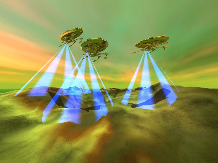 Fototapeta 4dílná ufo | Fototapety - FOTOTAPETY 4DÍLNÉ Fototapeta 4dílná ufo | Fototapety - FOTOTAPETY 4DÍLNÉ
