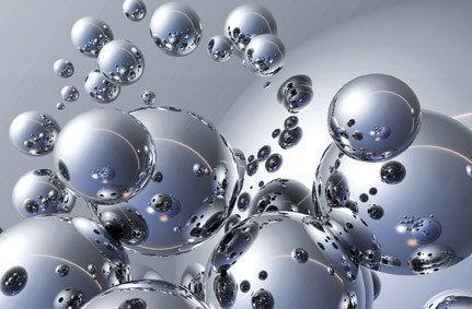Obrazový plakát Silver Orbs | Fototapety - FOTOTAPETY 1DÍLNÉ Obrazový plakát Silver Orbs | Fototapety - FOTOTAPETY 1DÍLNÉ