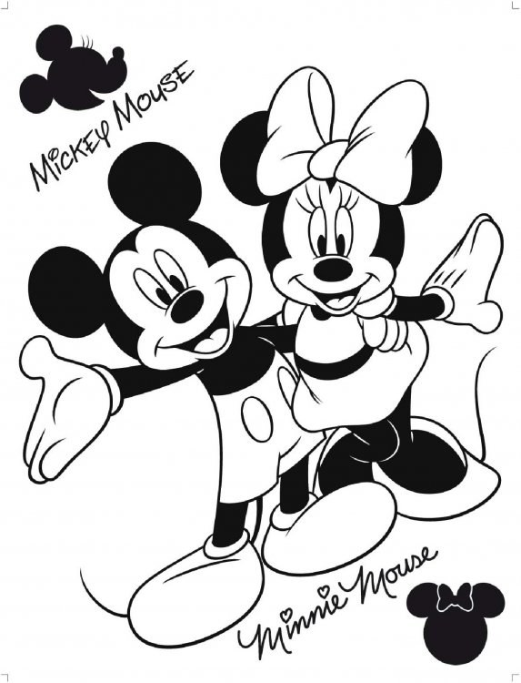 Maxi semišová nálepka na zeď Mickey a Minie black | Dětské dekorace - Dekorace Mickey Mouse Maxi semišová nálepka na zeď Mickey a Minie black | Dětské dekorace - Dekorace Mickey Mouse