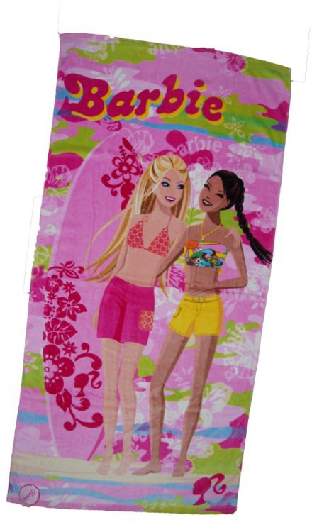 Osuška Barbie | DĚTSKÉ POVLEČENÍ - OSUŠKY DISNEY
