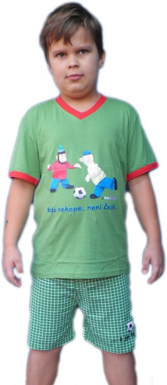 PYŽAMO DĚTSKÉ PAT a MAT FOTBAL zelené | Pat a Mat - Pyžamo Pat a Mat pro děti PYŽAMO DĚTSKÉ PAT a MAT FOTBAL zelené | Pat a Mat - Pyžamo Pat a Mat pro děti