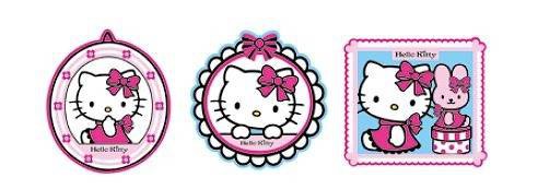 3 pěnové figurky Hello Kitty | Dětské dekorace - Dekorace Hello Kitty 3 pěnové figurky Hello Kitty | Dětské dekorace - Dekorace Hello Kitty