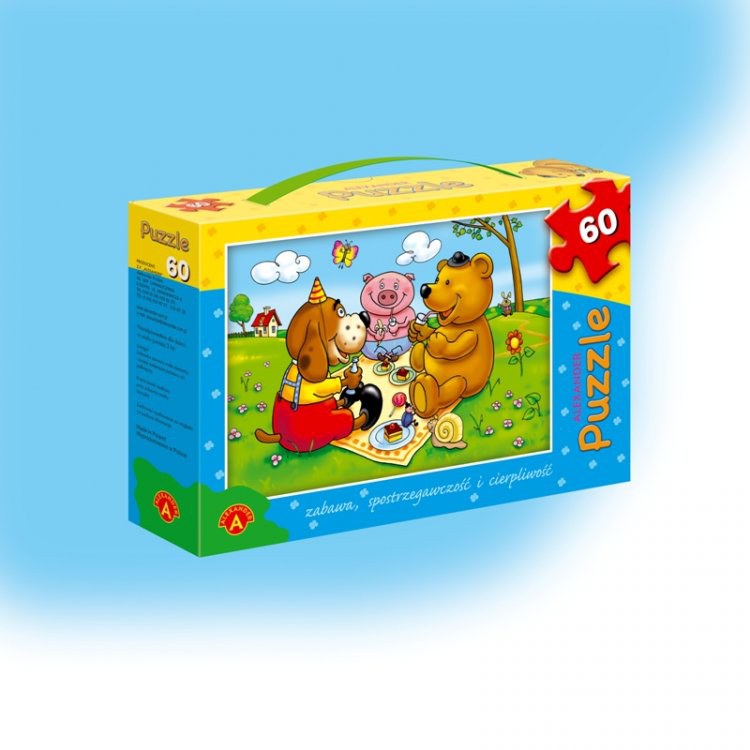 Puzzle 60 dílů-Piknik | HRAČKY - HRY ALEXANDER Puzzle 60 dílů-Piknik | HRAČKY - HRY ALEXANDER
