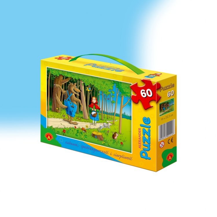 Puzzle 60 dílů-Karkulka s vlkem | HRAČKY - HRY ALEXANDER Puzzle 60 dílů-Karkulka s vlkem | HRAČKY - HRY ALEXANDER