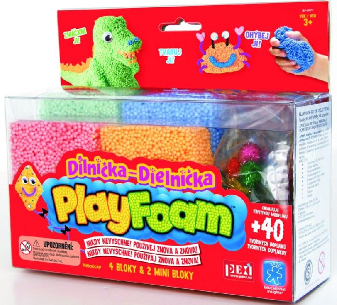 PlayFoam Dílnička | HRAČKY - Play foam modelína PlayFoam Dílnička | HRAČKY - Play foam modelína