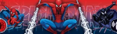 Samolepicí bordura Spiderman A | Dětské dekorace - Dekorace Spiderman