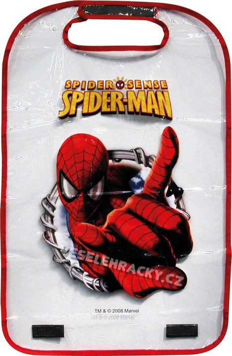 Ochrana předních sedadel Spiderman | Autodoplňky pro děti - Kapsáře do auta Ochrana předních sedadel Spiderman | Autodoplňky pro děti - Kapsáře do auta
