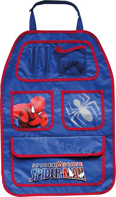 Kapsář do auta Spiderman | Autodoplňky pro děti - Kapsáře do auta Kapsář do auta Spiderman | Autodoplňky pro děti - Kapsáře do auta
